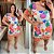 Macaquinho Farm Branco Estampado Plus Size - Imagem 3