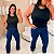 Regata Ribana Tatiana Preto Plus Size - Imagem 3