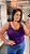 Alcinha Gripper Roxo Plus Size - Imagem 4