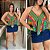 Cropped Borboleta Elisa Verde Plus Size - Imagem 2