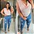 Body Babado Zaya Rosa BB Plus Size - Imagem 3