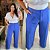 Calça Pantalona Duna Azul Jeans Plus Size - Imagem 3