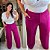 Calça Pantalona Duna Fúcsia Plus Size - Imagem 3