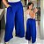 Calça Pantalona Sueli Azul Royal Plus Size - Imagem 1