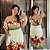 Vestido Penélope Branco Estampado Plus Size - Imagem 1
