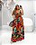 Vestido Grazy Preto Estampado Plus Size - Imagem 5