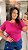 Blusa Manga Ribana Pink PLus Size - Imagem 4