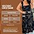 Vestido Cristiane Laço Verde Estampado Plus Size - Imagem 2