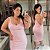 Vestido Modal Angeline Rosa BB Plus Size - Imagem 1