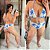 Biquíni com Short Perla Lírio Azul Plus Size - Imagem 2