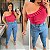 Blusa Nula Babado Suplex Pink Plus Size - Imagem 5