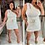 Vestido Fivela Ruth Branco Plus Size - Imagem 3