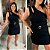 Vestido Fivela Ruth Preto Plus Size - Imagem 3