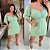 Macaquinho Duna Luana Verde Plus Size - Imagem 2