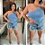 Blusa Nó Modal Azul Plus Size - Imagem 3