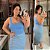 Top Alça Modal Azul Claro Plus Size - Imagem 1