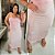 Saia Modal Rosa Listra Plus Size - Imagem 2