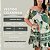 Vestido Ciganinha Azul Floral Plus Size - Imagem 2