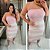 Vestido Modal Rosa Listra Plus Size - Imagem 2