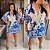 Macaquinho Marli Branco Estampado Plus Size - Imagem 3
