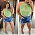 Blusa Gola Duna Verde Claro Plus Size - Imagem 3