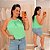 Blusa Gola Duna Verde BB Plus Size - Imagem 1