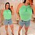 Blusa Gola Duna Verde BB Plus Size - Imagem 2