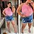 Blusa Gola Duna Rosa BB Plus Size - Imagem 3