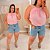 Blusa Gola Duna Rosa BB Plus Size - Imagem 2