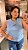 Blusa Botão Diana Azul BB Plus Size - Imagem 4