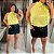 Blusa Gola Luísa Amarelo Plus Size - Imagem 3