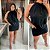 Blusa Gola Luísa Preta Plus Size - Imagem 3
