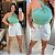 Blusa Cruzada Duna Verde Plus Size - Imagem 3