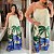 Vestido Santorini Longo Tropical Plus Size - Imagem 3