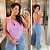 Body Adriana Lilás Plus Size - Imagem 1