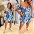 Conjunto Vip Duna Estampado Azul Plus Size - Imagem 2