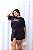 T shirt Algodão Keep Preta Plus Size - Imagem 4
