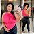 Body Suplex Gola Rosa Neon Plus Size - Imagem 1
