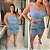 Top Alça Modal Poá Azul Plus Size - Imagem 3