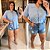 Camisa Mullet Azul BB Plus Size - Imagem 3