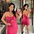 Vestido Ana Corrente Pink Plus Size - Imagem 1