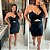 Vestido Ana Corrente Preto Plus Size - Imagem 3