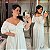 Vestido Larissa Branco Plus Size - Imagem 1