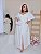 Vestido Larissa Duna Branco Plus Size - Imagem 1