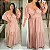 Vestido Larissa Rosa BB Plus Size - Imagem 3
