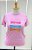T shirt Dolce Rosa BB Plus Size - Imagem 1