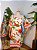 Vestido Giovana Branco e laranja Plus Size - Imagem 1