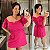 Conjunto Cargo Duna Pink Plus Size - Imagem 1
