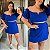 Conjunto Cargo Duna Azul Royal Plus Size - Imagem 3