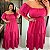 Vestido Ciganinha Mali Pink Plus Size - Imagem 3